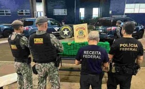 Cae en Foz un joven paraguayo que llevaba  125 kilos de marihuana