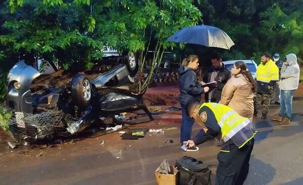 Un hombre falleció tras un accidente de tránsito en Villarrica - Policiales - ABC Color