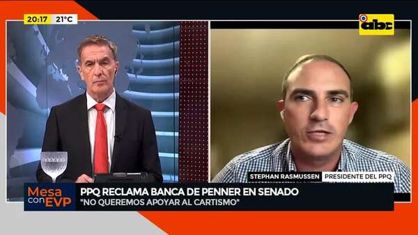 El presidente de Patria Querida sobre Orlando Penner: ‘’para el partido cayó muy mal su renuncia’' - ABC TV - ABC Color