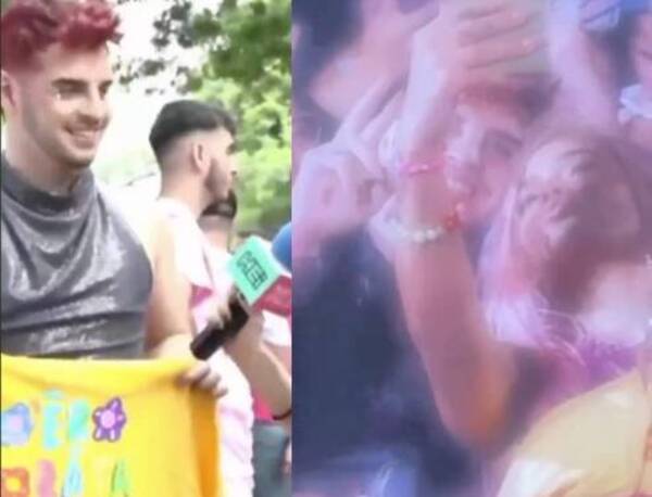[VIDEO] ¡Cumplió su sueño! Le pintó una camiseta a Karol G y se la entregó