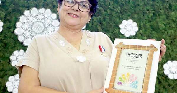 La Nación / Aprendé a hacer ñandutí con el libro “Tejiendo un legado”