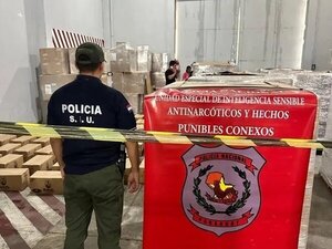 Decomisan 1.600 kilos de cocaína entre almidón y harina de maíz en el Silvio Pettirossi - Radio Imperio 106.7 FM