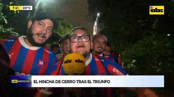 El hincha opina: victoria de Cerro Porteño ante Libertad  - ABC Noticias - ABC Color