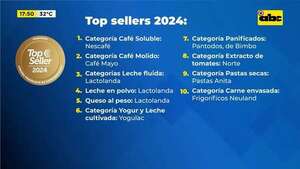 La gran noche de los Top Seller - ABC TV - ABC Color