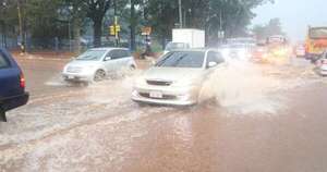 Diario HOY | En Asunción, lluvia de un solo día, superó al promedio de todo un mes