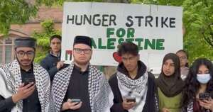 La Nación / EE. UU.: universitarios inician huelga de hambre en apoyo a Gaza