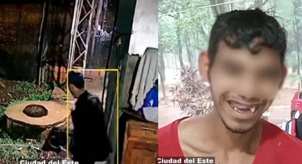 [VIDEO] Detuvieron a “Drácula” después de entrar a “pelar” una casa en medio de la lluvia