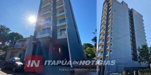 HURTARON OBJETOS EN UN EDIFICIO CÉNTRICO DE ENCARNACIÓN - Itapúa Noticias