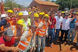 Peña destaca aumento en la ejecución y construcción de viviendas dignas para las familias paraguayas - .::Agencia IP::.