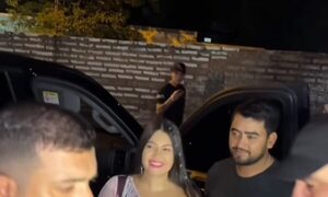 ¡Batallón pynandi recibió con alegría a Laurys Dyva en Horqueta!