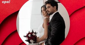 Gi Lesme y Carlitos Ortellado celebran su primer aniversario de bodas