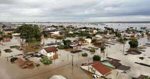 Diario HOY | Unas 50 familias paraguayas se vieron afectadas por inundaciones en Brasil: “Lo perdieron todo”