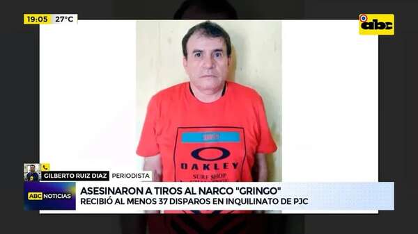 Video: el narco “Gringo” fue asesinado con al menos 37 disparos, según reporte - ABC Noticias - ABC Color