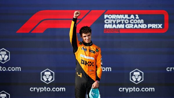 Lando Norris sorprende y gana el Gran Premio de Miami, su primera victoria en Fórmula 1