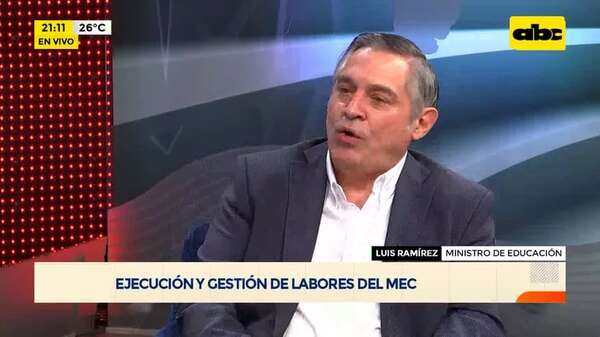 Hambre Cero: ministro de Educación habla sobre los avances del proyecto - En Detalles - ABC Color