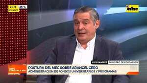 Video: postura del MEC sobre el Arancel Cero - En Detalles - ABC Color