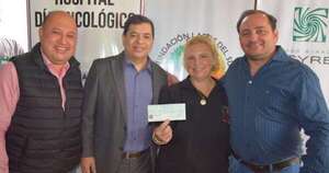 La Nación / Hospital oncológico recibió aporte de EBY