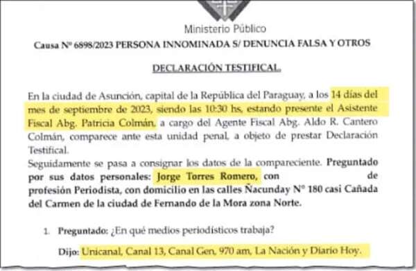 Fiscalía usó a empleado vinculado al cartismo en investigación contra Abdo - Política - ABC Color