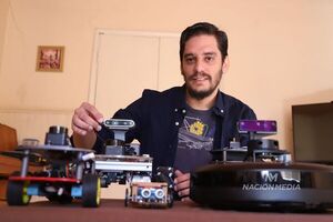 Paraguayo desarrolla robots para EE. UU.