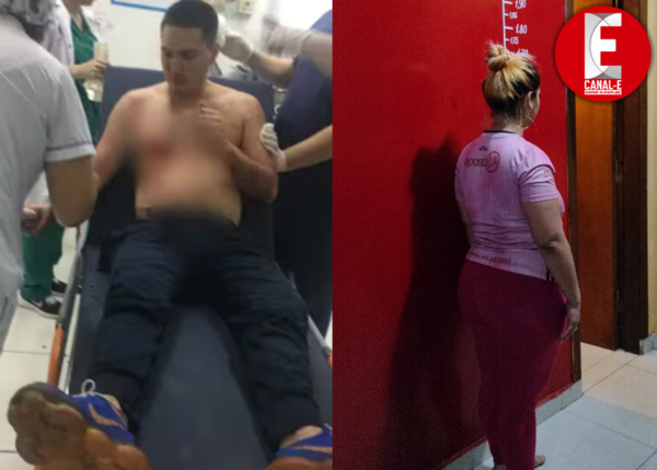 MUJER PILLÓ A SU PAREJA TENIENDO SEXO CON OTRA Y LO CLAVÓ EN TODO EL CUERPO