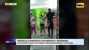 Triángulo amoroso: Una mujer atacó a su pareja tras encontrarlo con otra  - ABC Noticias - ABC Color