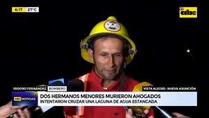 Nueva Asunción: Dos hermanos murieron ahogados  - ABC Noticias - ABC Color