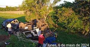 Grave accidente en Coronel Oviedo