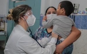 Más de la mitad de los internados por virus respiratorios son niños