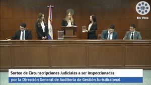 Poder Judicial define los juzgados y tribunales a ser inspeccionados in situ