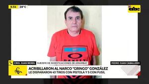 Asesinato de “Gringo”: presumen participación de cuatro sicarios  - ABC Noticias - ABC Color