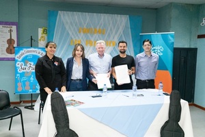 Presentan una importante alianza en favor de niños y de la música - La Tribuna