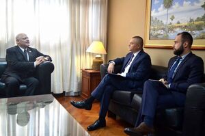 Presidente de la CSJ, doctor Benítez Riera, se reunió con el embajador de Rusia