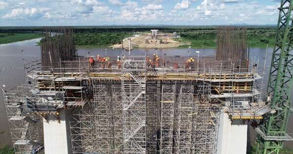 Diario HOY | Puente de la Bioceánica supera el 60% de avance