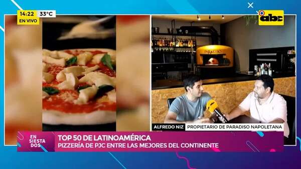 Top 50 de Latinoamérica: pizzería de PJC se posiciona entre las mejores del continente - Ensiestados - ABC Color