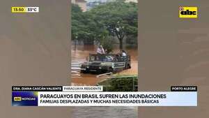 Porto Alegre: paraguayos en Brasil sufren las inundaciones - ABC Noticias - ABC Color