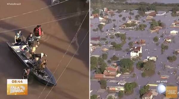 [VIDEO] Más de 3.500 animales fueron rescatados de las inundaciones en Brasil