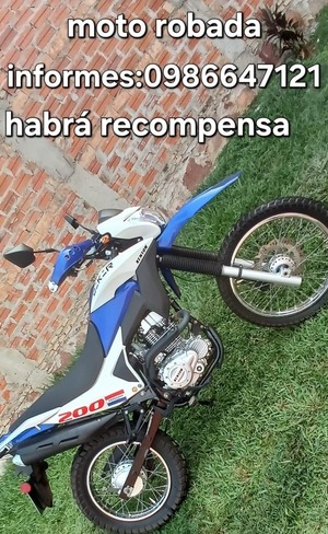 Denuncian robo de motocicleta en Ñu Porâ - San Lorenzo Hoy