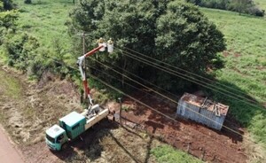 Mantenimiento integral de líneas en Itakyry y Hernandarias