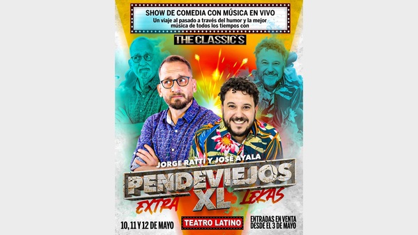 Pendeviejos XL: Humor y nostalgia en el Teatro Latino