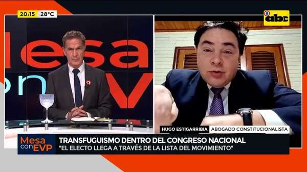 Transfuguismo en el Congreso: cambio de bando podría ser un delito tipificado, dice abogado - Mesa de Periodistas - ABC Color