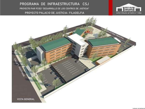 Histórico paso para Boquerón: construirán Palacio de Justicia en Filadelfia
