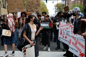 Harvard y el MIT amenazan con suspender a estudiantes que no abandonen protestas pro-palestina