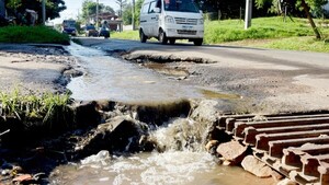 Destrozado tramo de Avelino no es apto para su nivel de tránsito