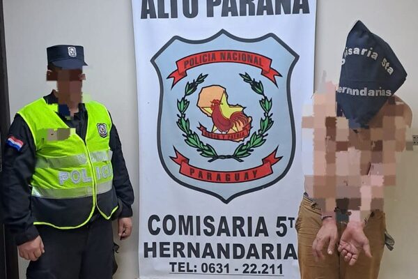 Golpeó a su pareja y mordió a policías