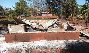 Incendian vivienda de presunto homicida