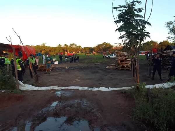 Luque: cinco detenidos en desalojo de propiedad en Tarumandy - Policiales - ABC Color