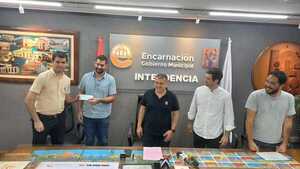 Municipalidad de Encarnación desembolsa el premio a ganadores del concurso público para el Centro de Convenciones