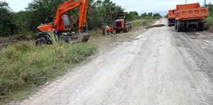 Rehabilitación de caminos mejoran transitabilidad del tramo 65, en Alto Paraguay