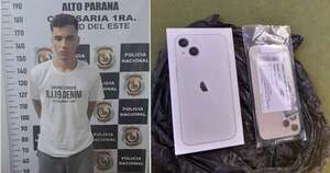 Diario HOY | Intentó comprar celulares con una transferencia falsa: cae estafador en CDE