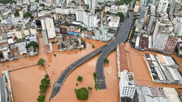 Confirman la muerte de un paraguayo tras inundaciones en Brasil - Unicanal